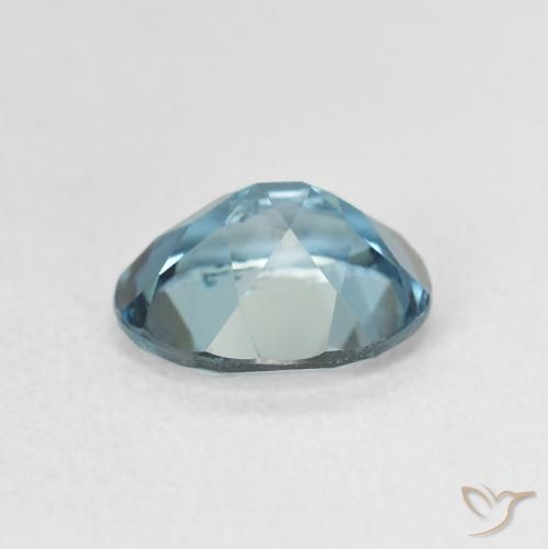 Topacio Azul Londres natural de 2.11 ct, Ovalada, VS