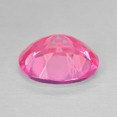 Topacio Rosado intenso natural de 5.71 ct, Ovalada, VVS-VS