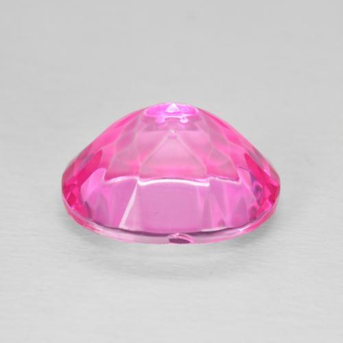 Topacio Rosado intenso natural de 6.38 ct, Ovalada, VVS-VS
