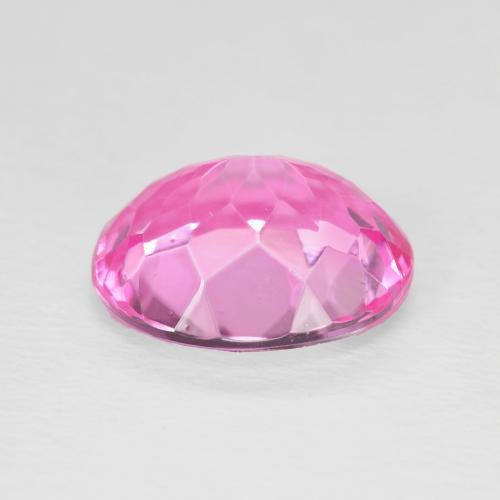 Topacio Rosado intenso natural de 5.82 ct, Ovalada, VVS-VS