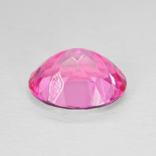 Topacio Medium Dark-Pink natural de 5.66 ct, Ovalada, VVS-VS