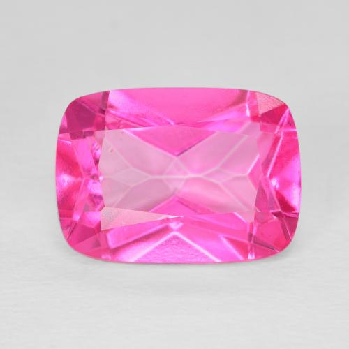 8.67ct Natural Magenta intenso Topacio, Forma Cojín, VVS-VS