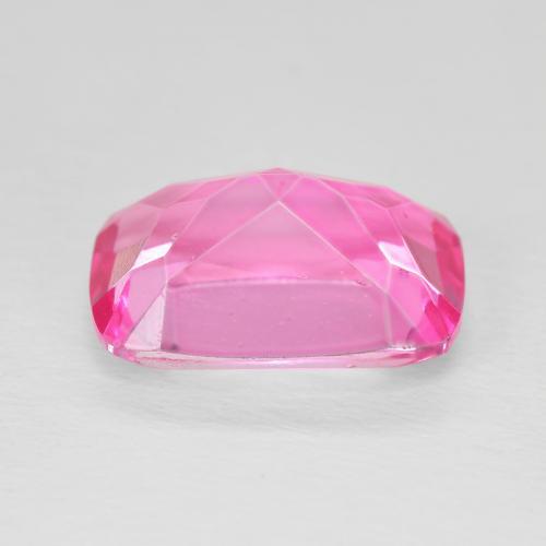 Topacio Magenta intenso natural de 8.67 ct, Forma Cojín, VVS-VS