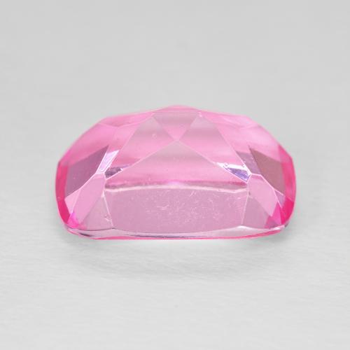 Topacio rosa natural de 8,95 ct, corte cojín, VVS-VS