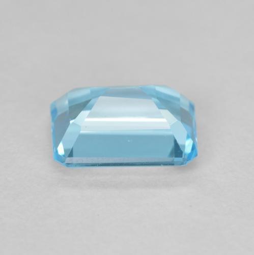 Topacio Azul Suizo natural de 1.99 ct, Corte Octágono / Esmeralda, VVS-VS