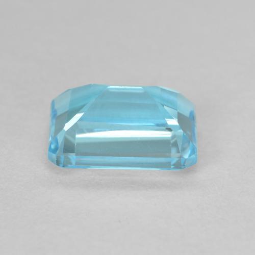 Topacio Azul claro natural de 2.15 ct, Corte Octágono / Esmeralda, VVS-VS