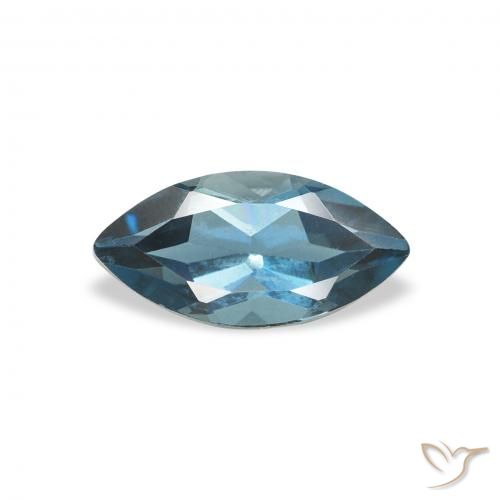 0.68ct Azul Londres Topacio, Marquesa, VS