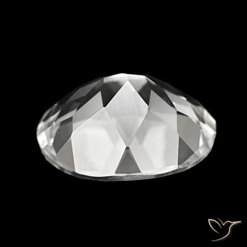 Topacio Blanco natural de 5.53 ct, Corte Óvalo, VVS-VS