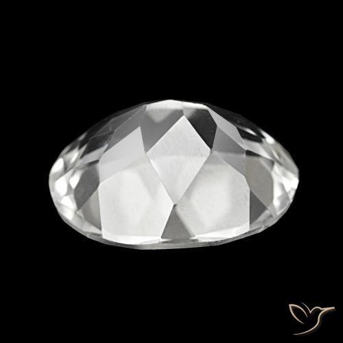 Topacio Blanco natural de 5.60 ct, Corte Óvalo, VVS