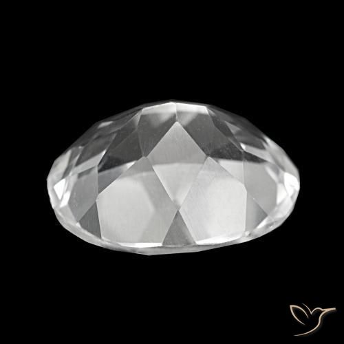 Topacio Blanco natural de 5.72 ct, Corte Óvalo, VVS-VS