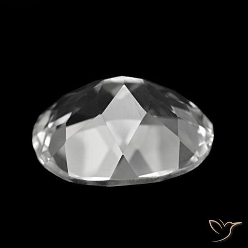 Topacio Blanco claro natural de 5.76 ct, Corte Óvalo, VVS-VS