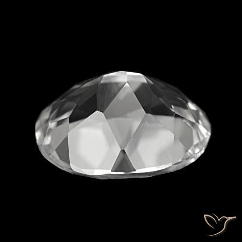 Topacio Blanco claro natural de 5.74 ct, Corte Óvalo, VVS