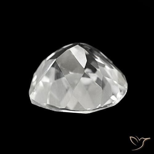 Topacio Blanco natural de 4.33 ct, Forma de corazón, VVS-VS