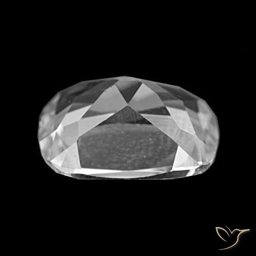Topacio Blanco claro natural de 5.25 ct, Corte Cojín, VS