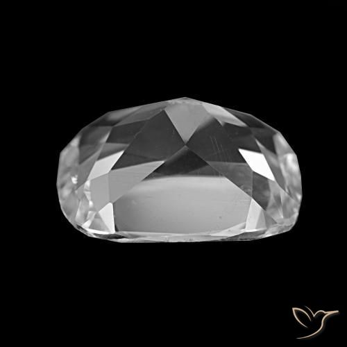 Topacio Blanco claro natural de 5.97 ct, Corte Cojín, VS