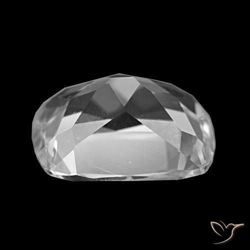 Topacio Blanco claro natural de 6.23 ct, Corte Cojín, VS