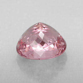 Turmalina rosa natural de 4,57 ct, corte óvalo, VS-SI
