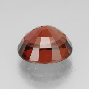Turmalina naranja natural de 4,45 ct, corte óvalo, VS-SI