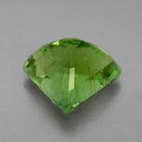 Turmalina verde natural de 3,94 ct, forma elegante, SI
