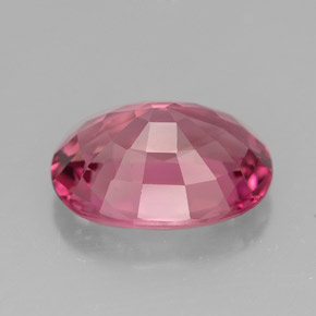 Turmalina rosa natural de 4,32 ct, corte óvalo, VVS-VS