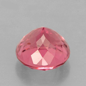 Turmalina rosa natural de 2,16 ct, corte redondo, VS-SI