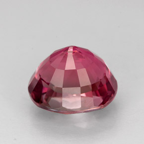 Turmalina rosa natural de 2,70 ct, corte óvalo, VVS