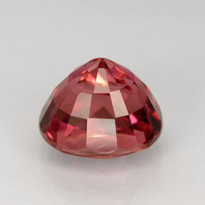 Turmalina rosa natural de 2,20 ct, corte óvalo, VVS