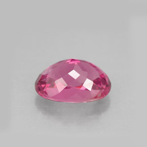 Turmalina rosa natural de 2,53 ct, corte óvalo, VS-SI