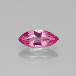 Turmalina rosa natural de 0,68 ct, marquesa, VVS-VS
