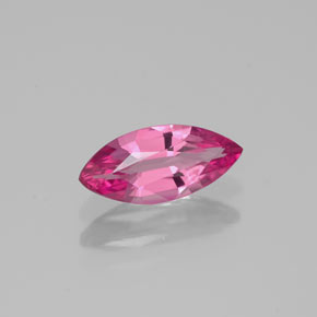 Turmalina rosa natural de 0,68 ct, marquesa, VVS-VS