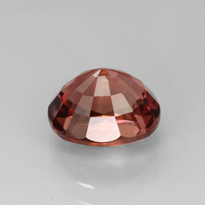 Turmalina rosa natural de 2,40 ct, corte óvalo, VVS-VS