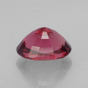Turmalina rosa natural de 2,91 ct, corte óvalo, VVS-VS