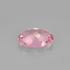 Turmalina rosa natural de 2,60 ct, corte óvalo, VS-SI