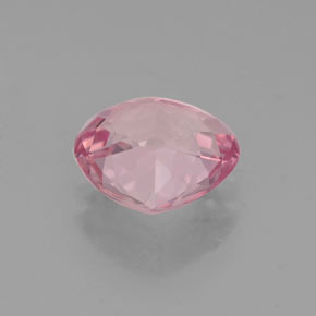 Turmalina rosa natural de 1,82 ct, en forma de pera, VVS