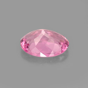 Turmalina rosa natural de 1,72 ct, corte óvalo, VVS-VS