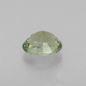 Turmalina verde natural de 1,18 ct, corte óvalo, VVS-VS