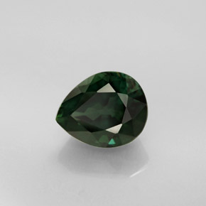 Turmalina  natural de 1,81 ct, en forma de pera, VVS-VS