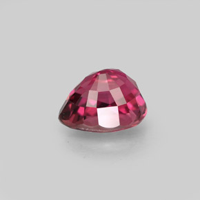 Turmalina rosa natural de 1,24 ct, en forma de pera, VVS