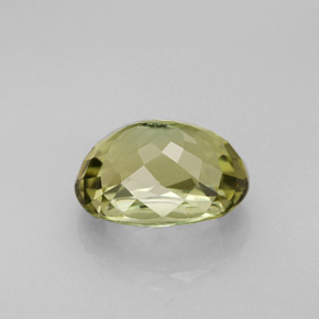 Turmalina verde natural de 3,18 ct, corte óvalo, VVS-VS