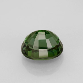 Turmalina verde natural de 3,17 ct, corte óvalo, VVS