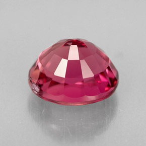 Turmalina rosa natural de 1,45 ct, corte óvalo, VS-SI