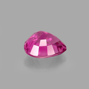 Turmalina rosa natural de 1,61 ct, en forma de pera, VS