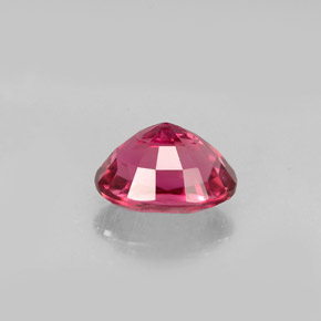 Turmalina rosa natural de 1,08 ct, corte óvalo, VVS-VS