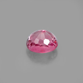 Turmalina rosa natural de 1,22 ct, corte óvalo, VVS-VS