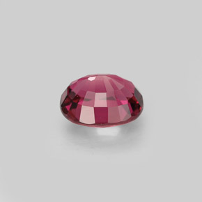 Turmalina rosa natural de 1,01 ct, corte óvalo, VVS