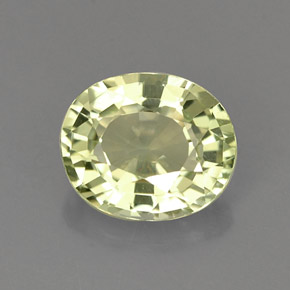 Turmalina verde natural de 1,16 ct, corte óvalo, IF