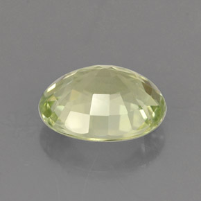 Turmalina verde natural de 1,16 ct, corte óvalo, IF