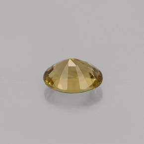 Turmalina marrón natural de 0,82 ct, corte óvalo, VVS