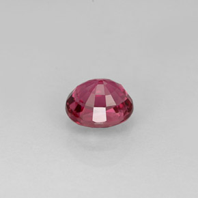 Turmalina rosa natural de 0,85 ct, corte óvalo, VVS-VS