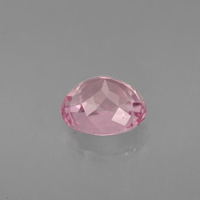 Turmalina rosa natural de 1,74 ct, corte óvalo, IF